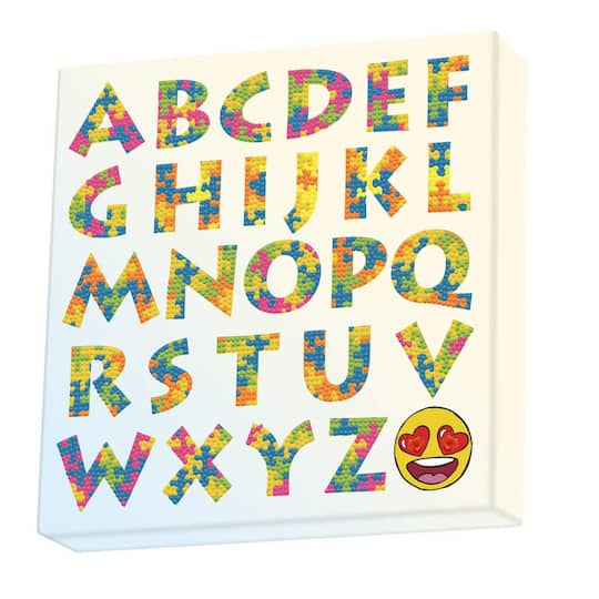 Diamond Dotz® Puzzle Alphabet Diamond Painting Kit